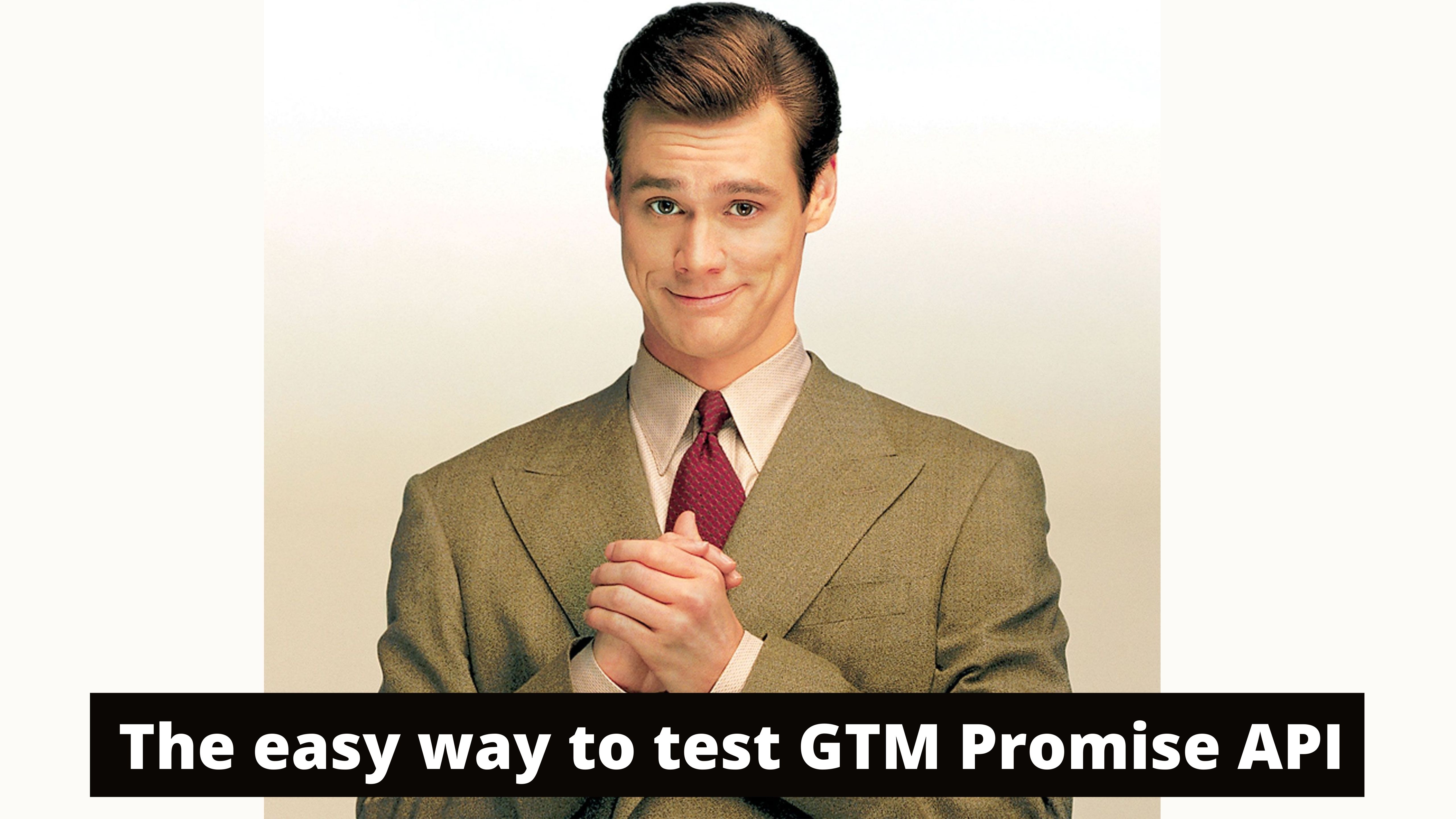 Test Server GTM Promise API